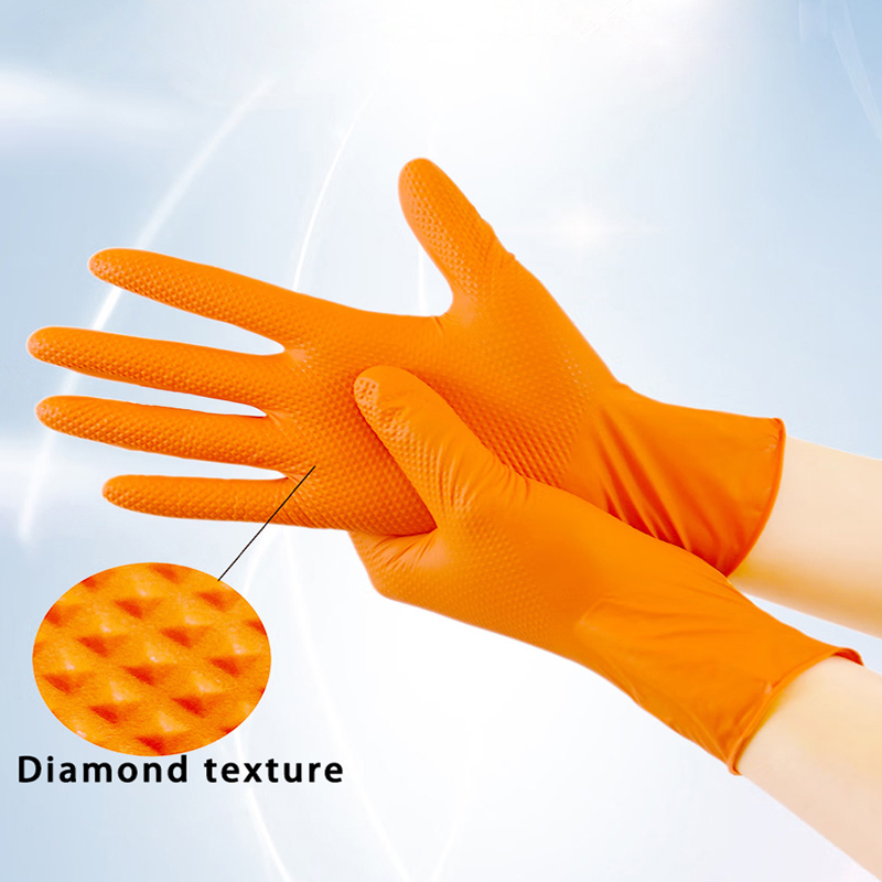 50pcs 8Mil Thick Nitrile Glove - Gardening Glove Waterproof recension och pris